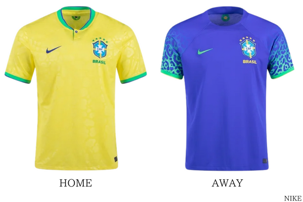 FIFAワールドカップカタール2022ブラジル代表ユニフォーム